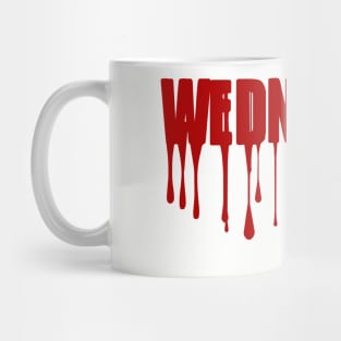 Wednesday Shark Week Halloween Costume Mug